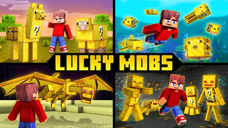 Lucky Mobs on the Minecraft Marketplace by GoE-Craft