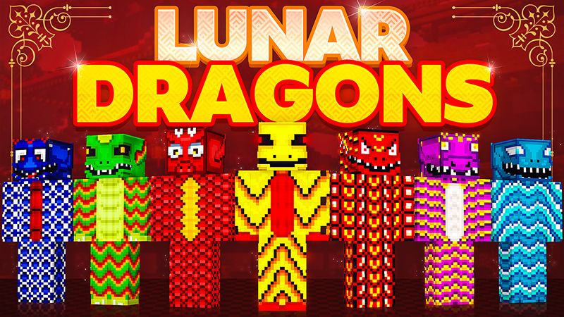 Lunar Dragons on the Minecraft Marketplace by GoE-Craft