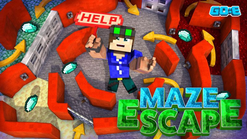 Maze Escape on the Minecraft Marketplace by GoE-Craft