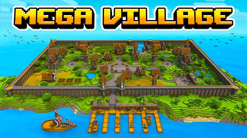 MEGA VILLAGE on the Minecraft Marketplace by GoE-Craft