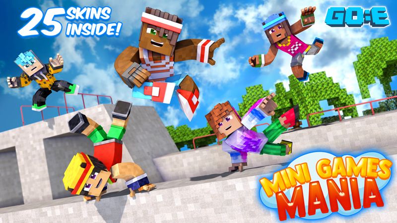 Mini Games Mania on the Minecraft Marketplace by GoE-Craft