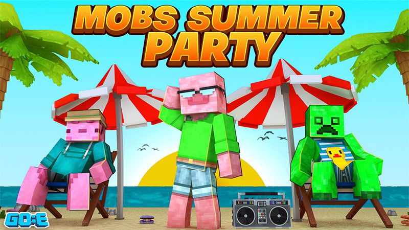 Mobs Summer Party on the Minecraft Marketplace by GoE-Craft