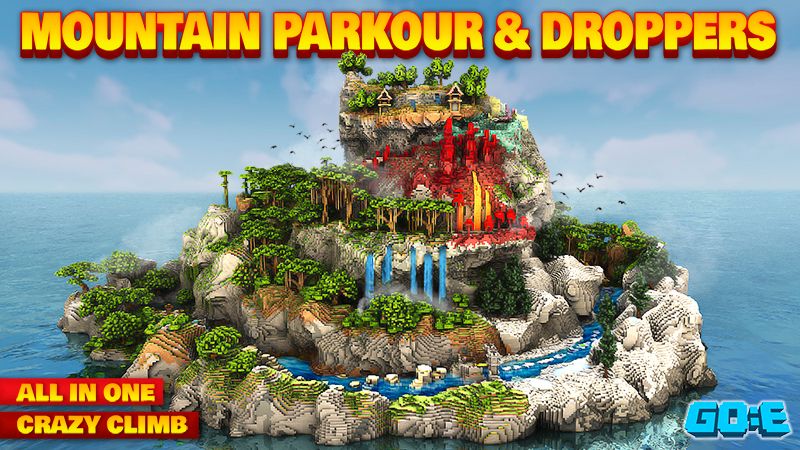 Mountain Parkour & Droppers on the Minecraft Marketplace by GoE-Craft