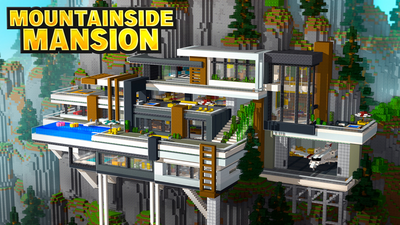 Mountainside Mansion on the Minecraft Marketplace by GoE-Craft