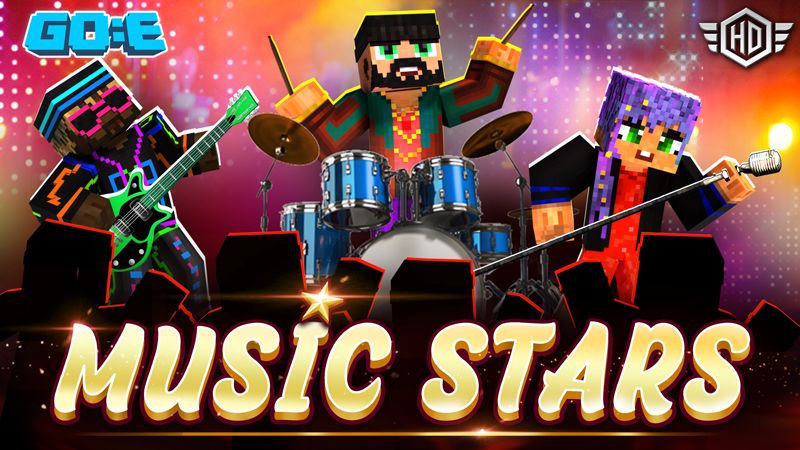 Music Stars on the Minecraft Marketplace by GoE-Craft