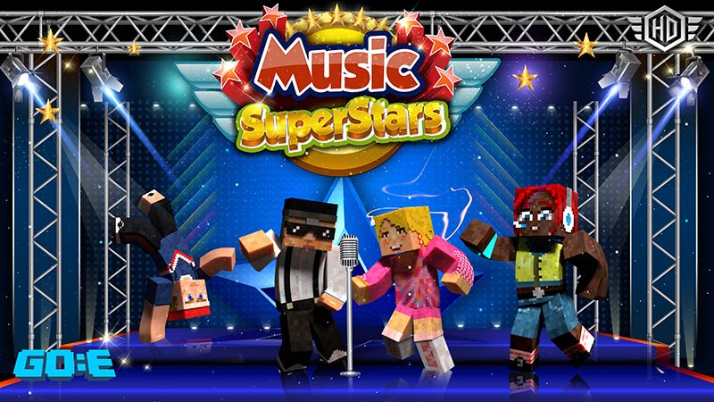 Music Superstars! HD on the Minecraft Marketplace by GoE-Craft