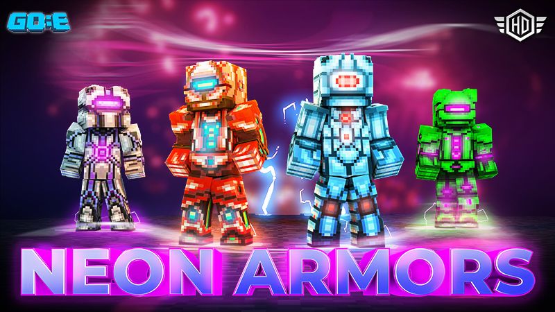 Neon Armors on the Minecraft Marketplace by GoE-Craft