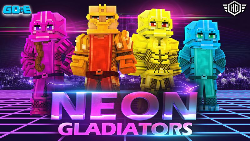 Neon Gladiators HD on the Minecraft Marketplace by GoE-Craft