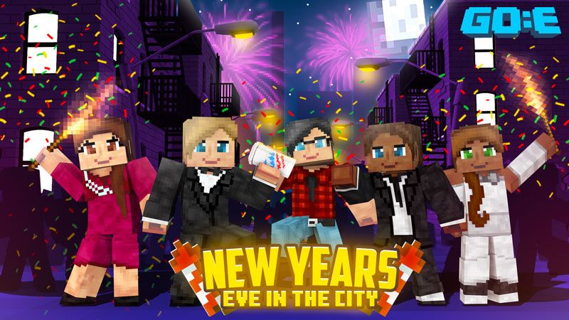 New Year's Eve in the City on the Minecraft Marketplace by GoE-Craft