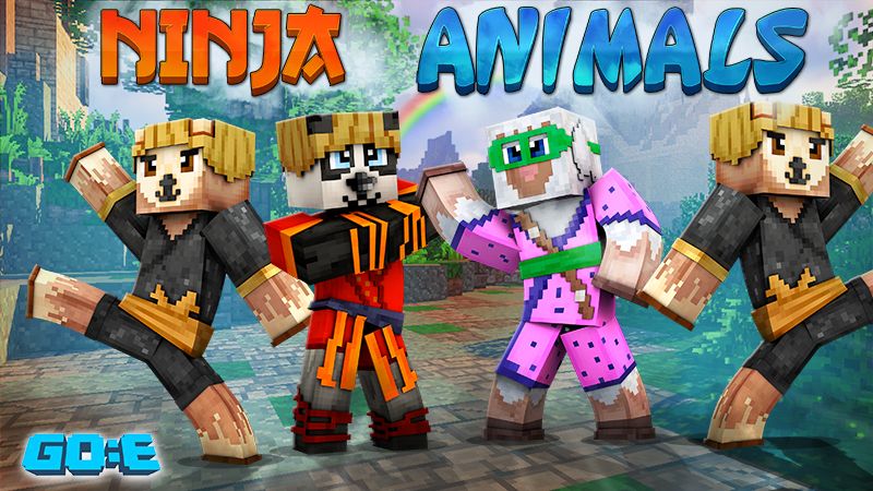 Ninja Animals on the Minecraft Marketplace by GoE-Craft