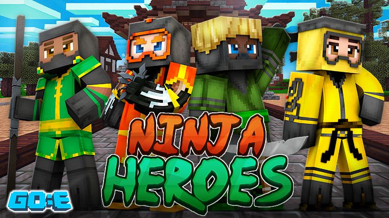 Ninja Heroes on the Minecraft Marketplace by GoE-Craft