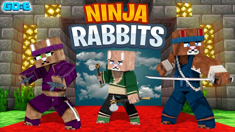 Ninja Rabbits on the Minecraft Marketplace by GoE-Craft