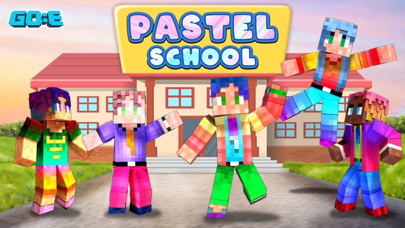 Pastel School on the Minecraft Marketplace by GoE-Craft