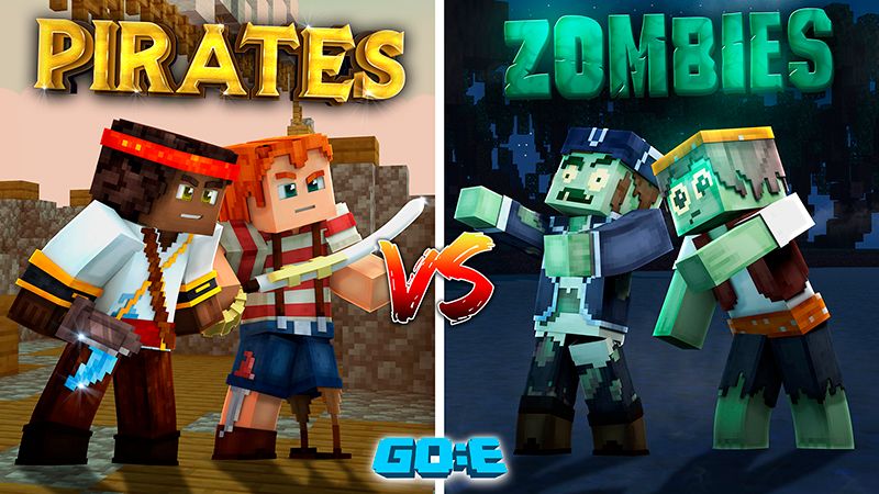 Pirates vs. Zombies on the Minecraft Marketplace by GoE-Craft