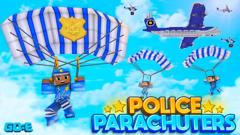 Police Parachuters on the Minecraft Marketplace by GoE-Craft