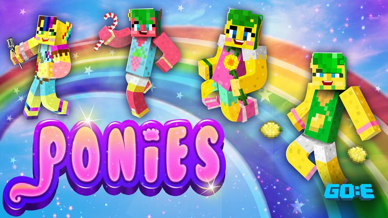 Ponies on the Minecraft Marketplace by GoE-Craft