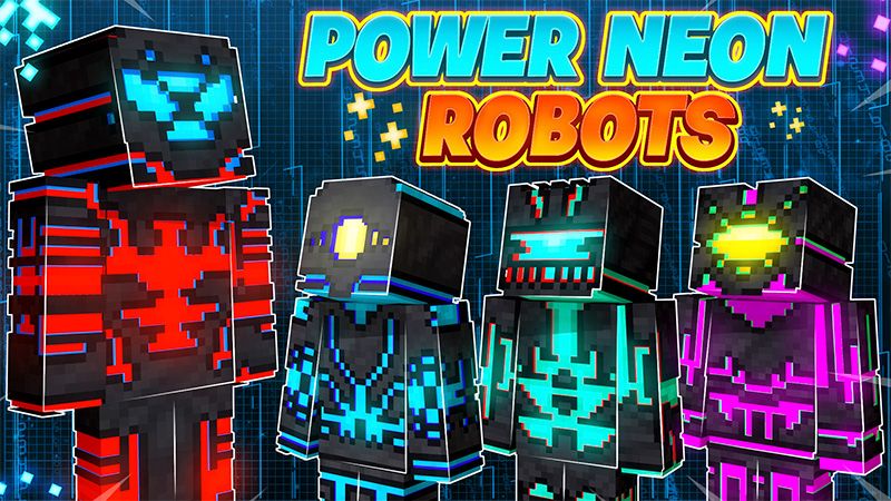 Power Neon Robots