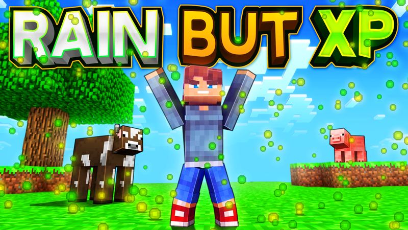 Rain But XP! on the Minecraft Marketplace by GoE-Craft