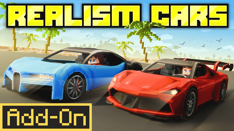 Realism Cars Add-On on the Minecraft Marketplace by GoE-Craft