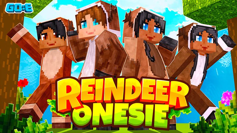 Reindeer Onesie on the Minecraft Marketplace by GoE-Craft