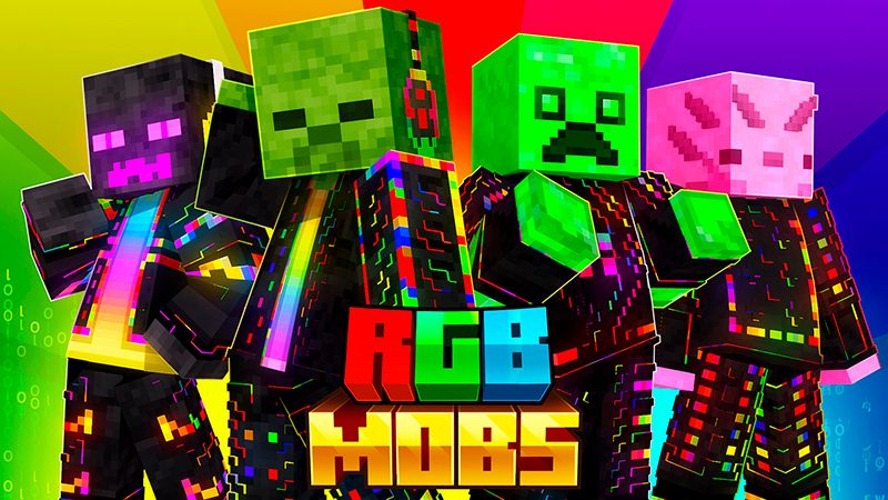 RGB Mobs on the Minecraft Marketplace by GoE-Craft