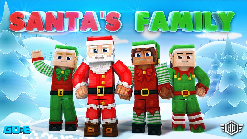 Santa's Family on the Minecraft Marketplace by GoE-Craft