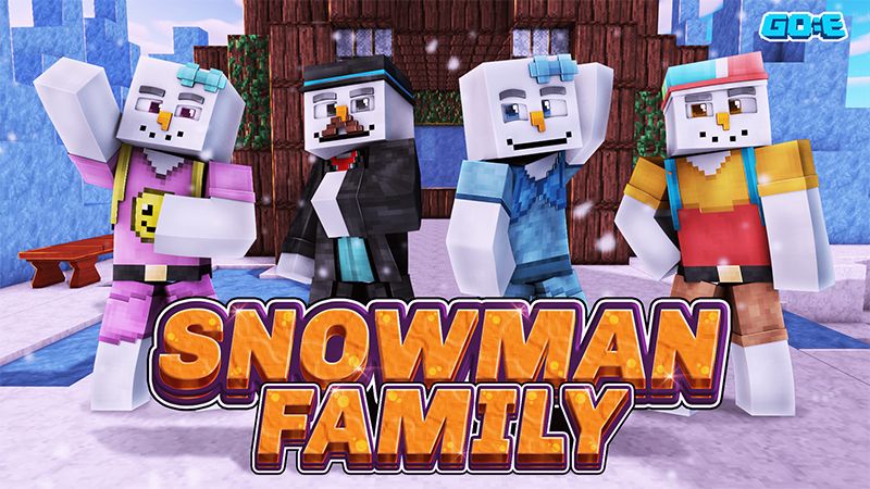 Snowman Family on the Minecraft Marketplace by GoE-Craft