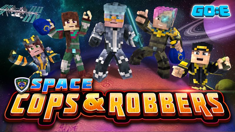 Space Cops & Robbers on the Minecraft Marketplace by GoE-Craft