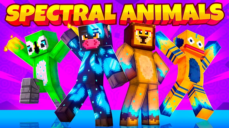 Spectral Animals on the Minecraft Marketplace by GoE-Craft