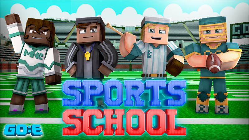 Sports School on the Minecraft Marketplace by GoE-Craft