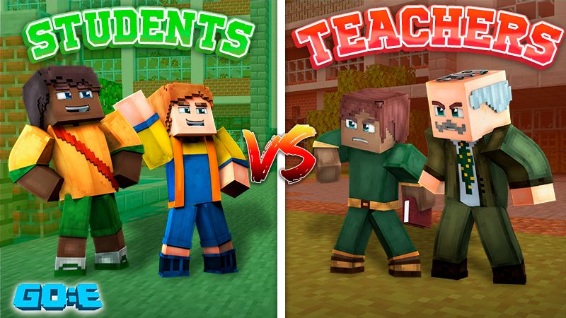 Students vs. Teachers on the Minecraft Marketplace by GoE-Craft