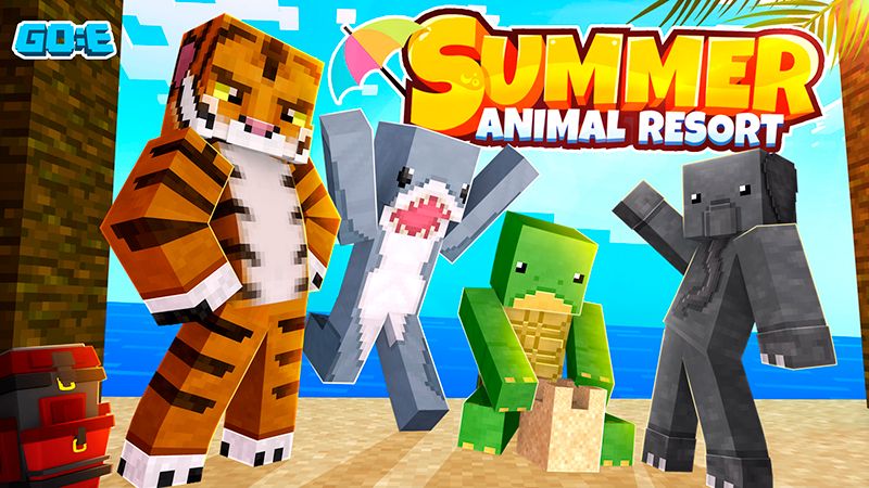 Summer Animal Resort on the Minecraft Marketplace by GoE-Craft