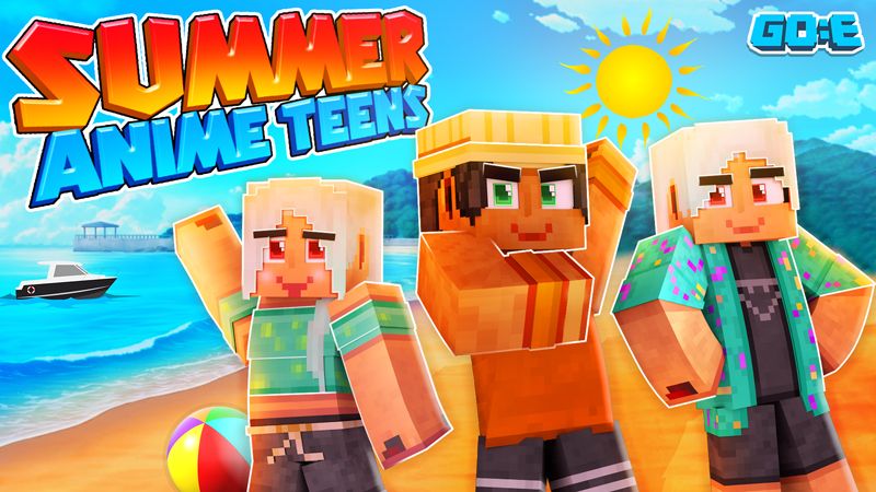 Summer Anime Teens on the Minecraft Marketplace by GoE-Craft