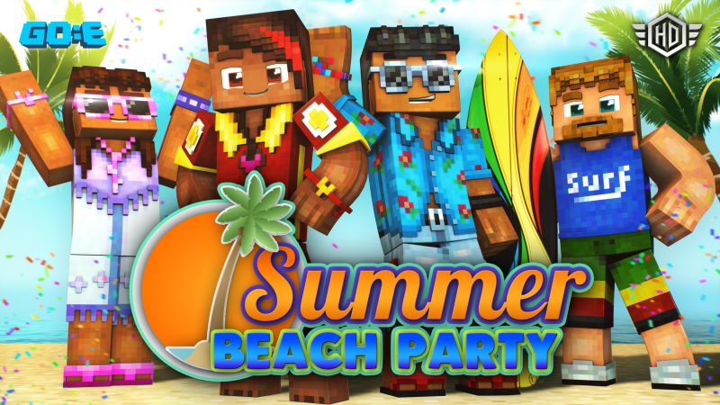 Summer Beach Party on the Minecraft Marketplace by GoE-Craft