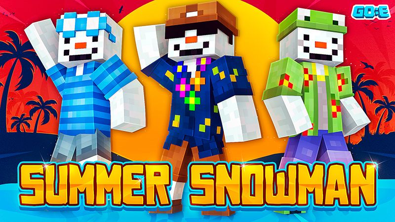 Summer Snowmen on the Minecraft Marketplace by GoE-Craft