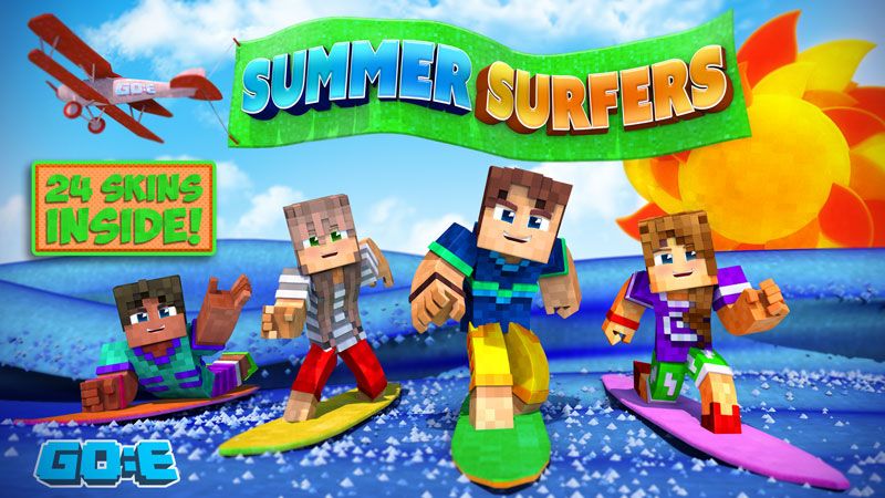 Summer Surfers on the Minecraft Marketplace by GoE-Craft