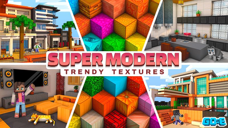 Super Modern - Trendy Textures on the Minecraft Marketplace by GoE-Craft