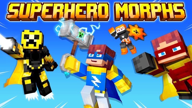 Superhero Morphs on the Minecraft Marketplace by GoE-Craft