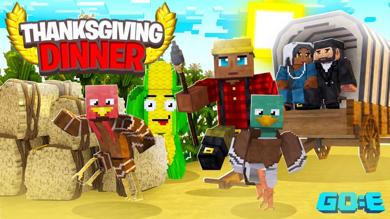 Thanksgiving Dinner on the Minecraft Marketplace by GoE-Craft