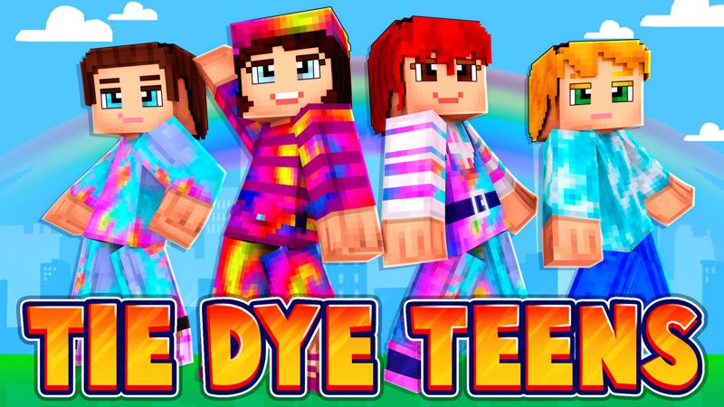 Tie-Dye Teens on the Minecraft Marketplace by GoE-Craft