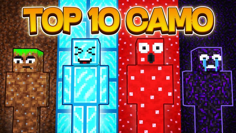 TOP 10 CAMO Skins on the Minecraft Marketplace by GoE-Craft