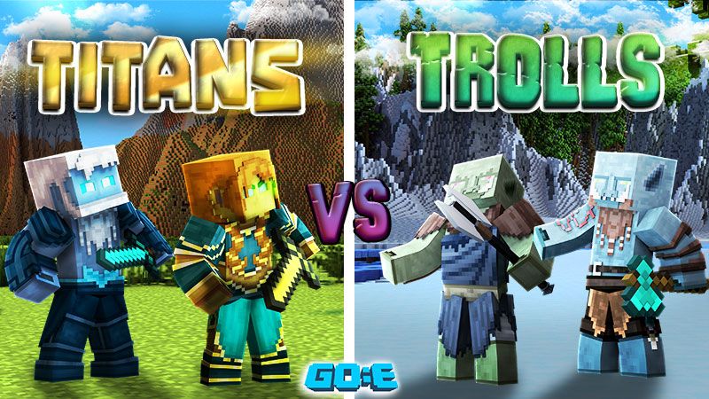 Trolls vs Titans on the Minecraft Marketplace by GoE-Craft