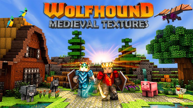 Wolfhound - Medieval Textures on the Minecraft Marketplace by GoE-Craft