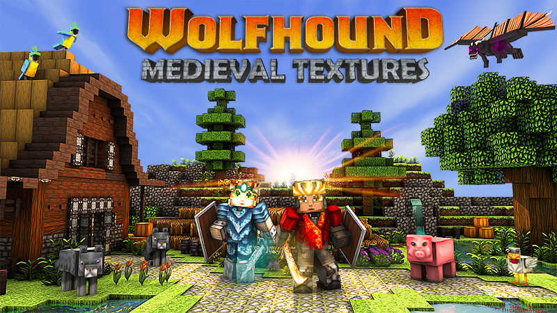 Wolfhound - Medieval Textures on the Minecraft Marketplace by GoE-Craft