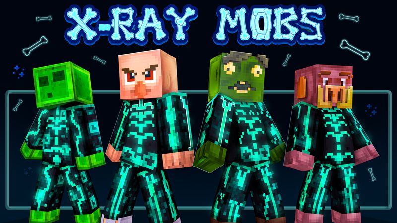 X-Ray Mobs on the Minecraft Marketplace by GoE-Craft