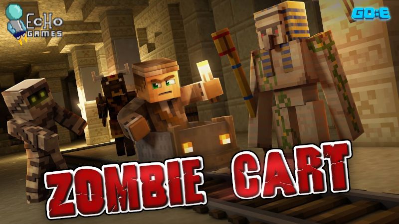 Zombie Cart: Pharaoh's Revenge on the Minecraft Marketplace by GoE-Craft