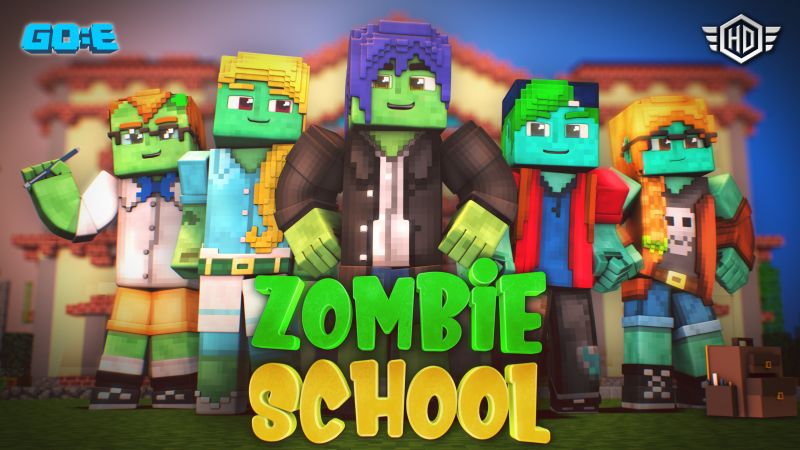 Zombie School on the Minecraft Marketplace by GoE-Craft