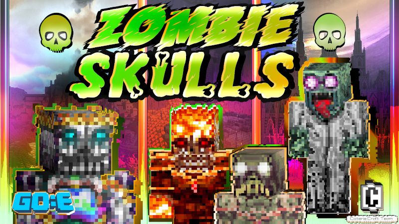 Zombie Skulls Skin Pack