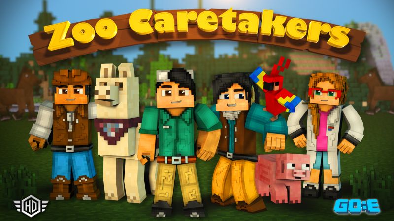 Zoo Caretakers HD on the Minecraft Marketplace by GoE-Craft