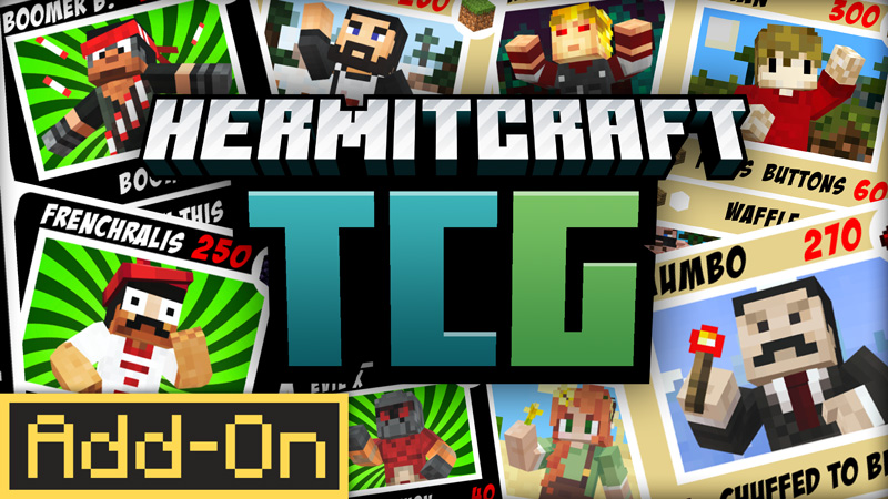 Hermitcraft TCG Add-On on the Minecraft Marketplace by Hermitcraft